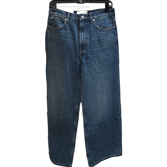 Everlane Blue Wide-Leg Jeans - Picture 9 of 16